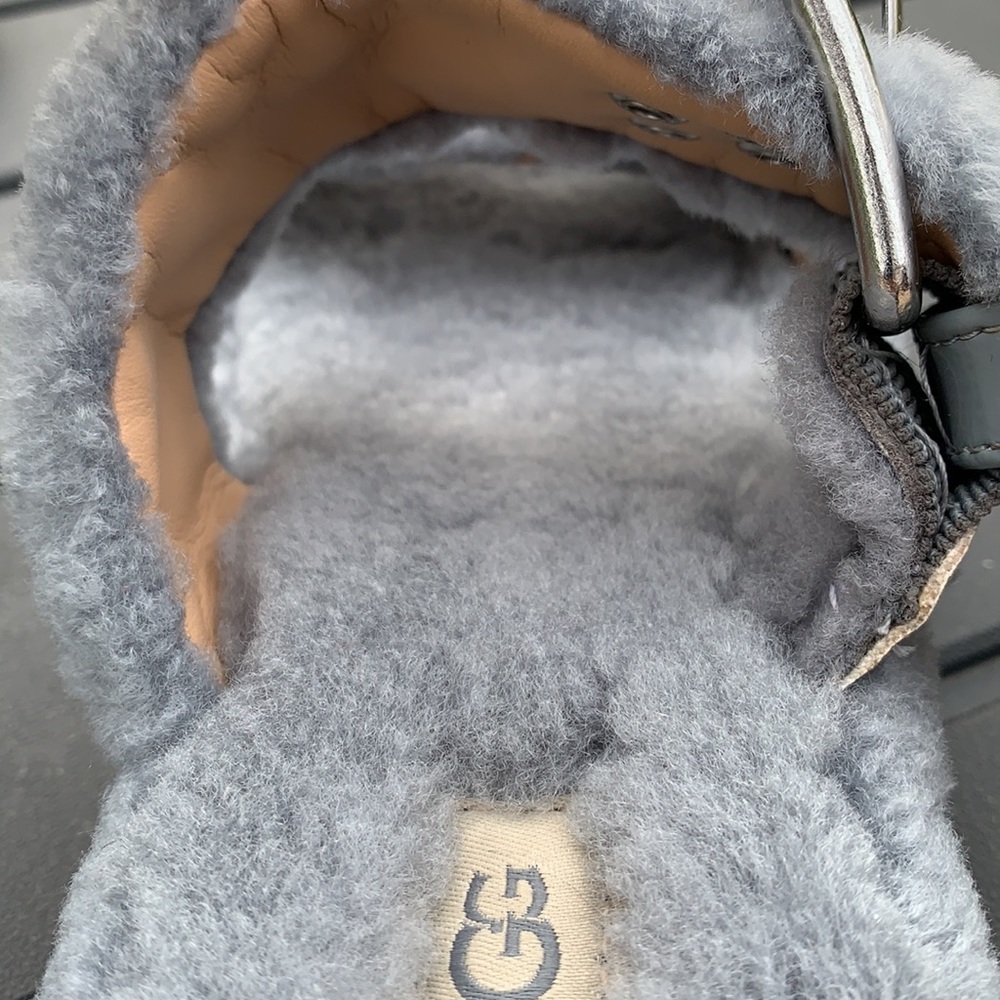 UGG Fuzz Yeah Sandals- Geyser NWOB - Picture 6 of 10
